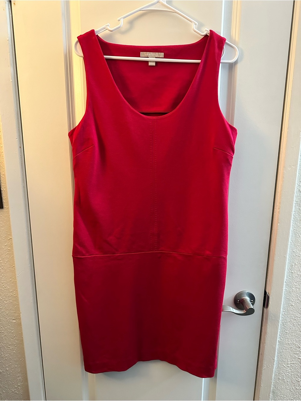 Banana Republic Fuchsia Sleeveless Sheath Dress